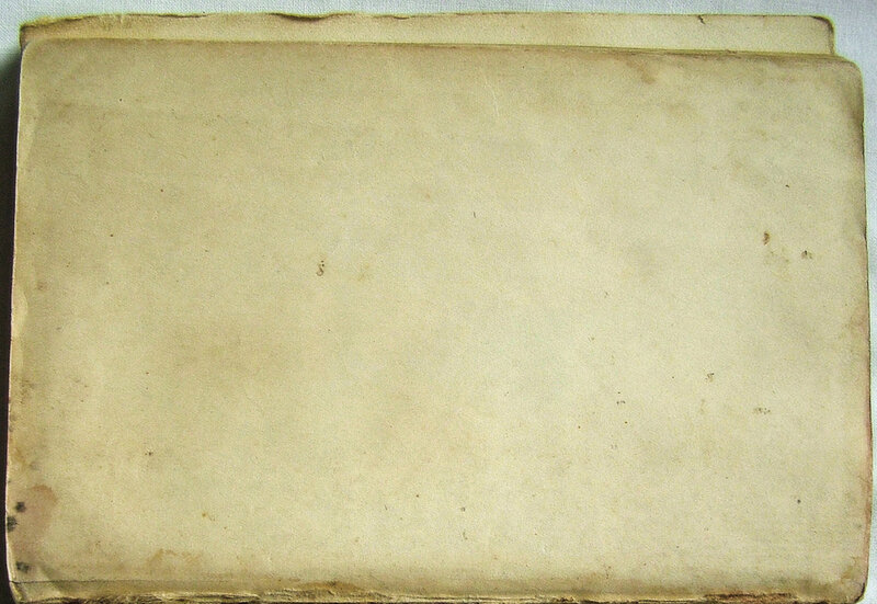old blank paper sheet