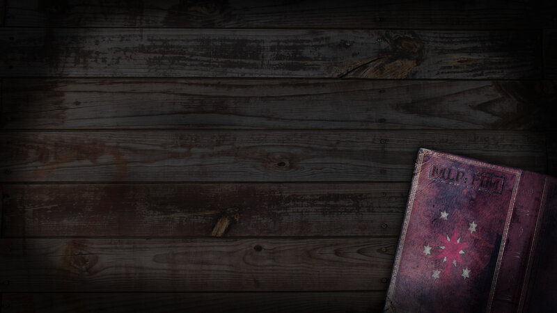old book on wooden table