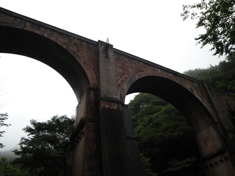 Old brick arch bridge