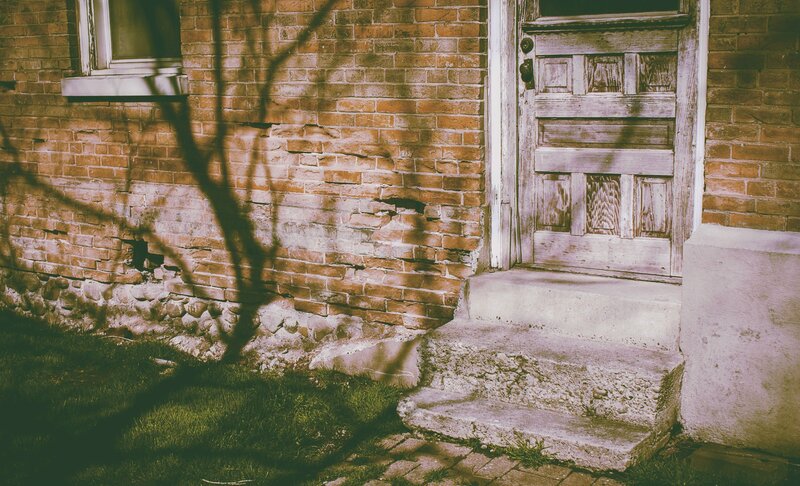 Old Brick House Entrance