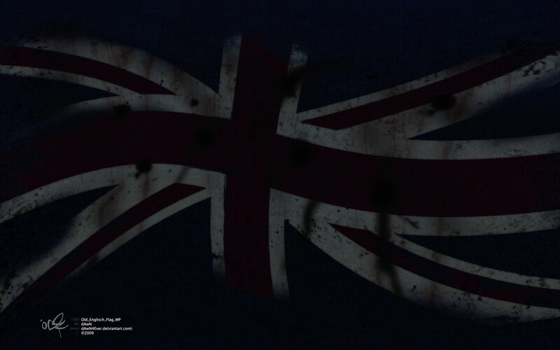 Old British flag wallpaper