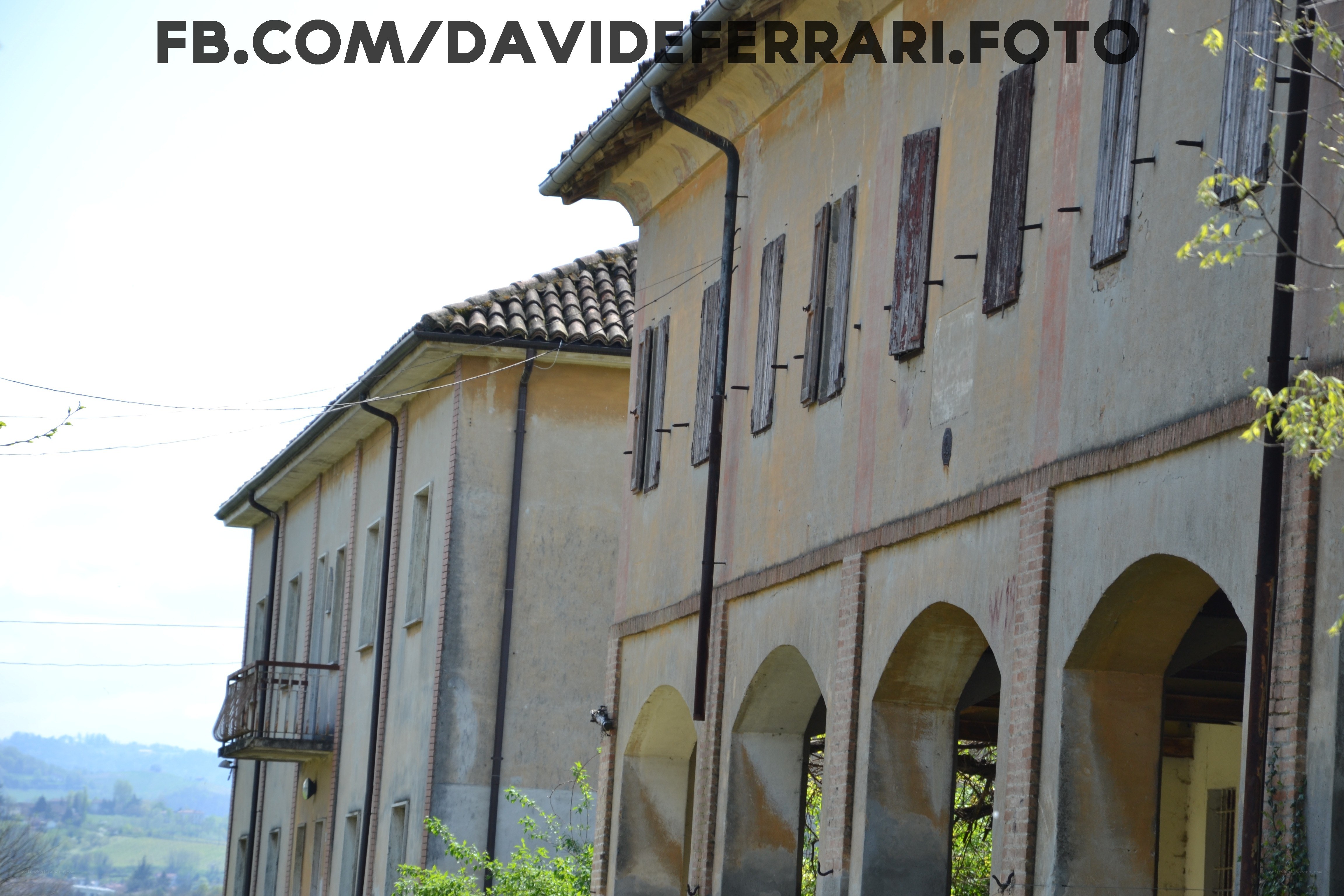 Old building with arched ground floor