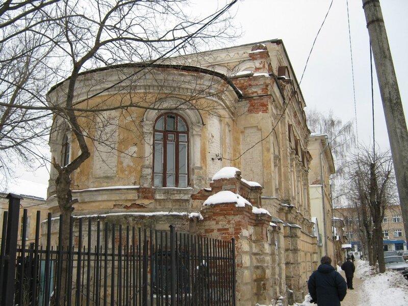Old building with arched window