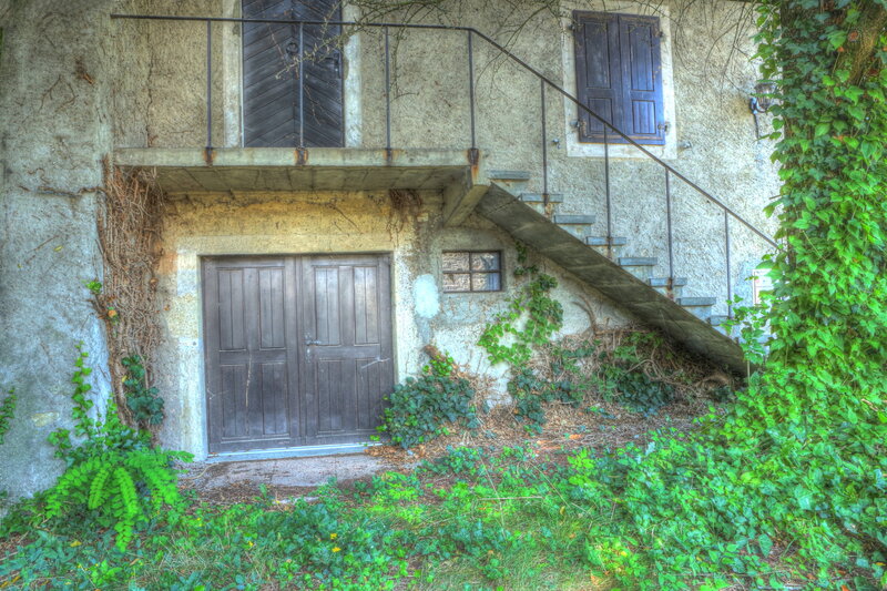 Old Building with Ivy