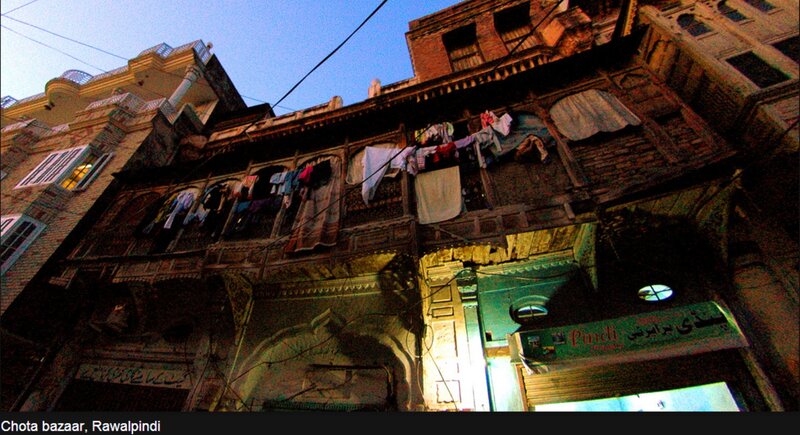 Old Buildings in Bazaar
