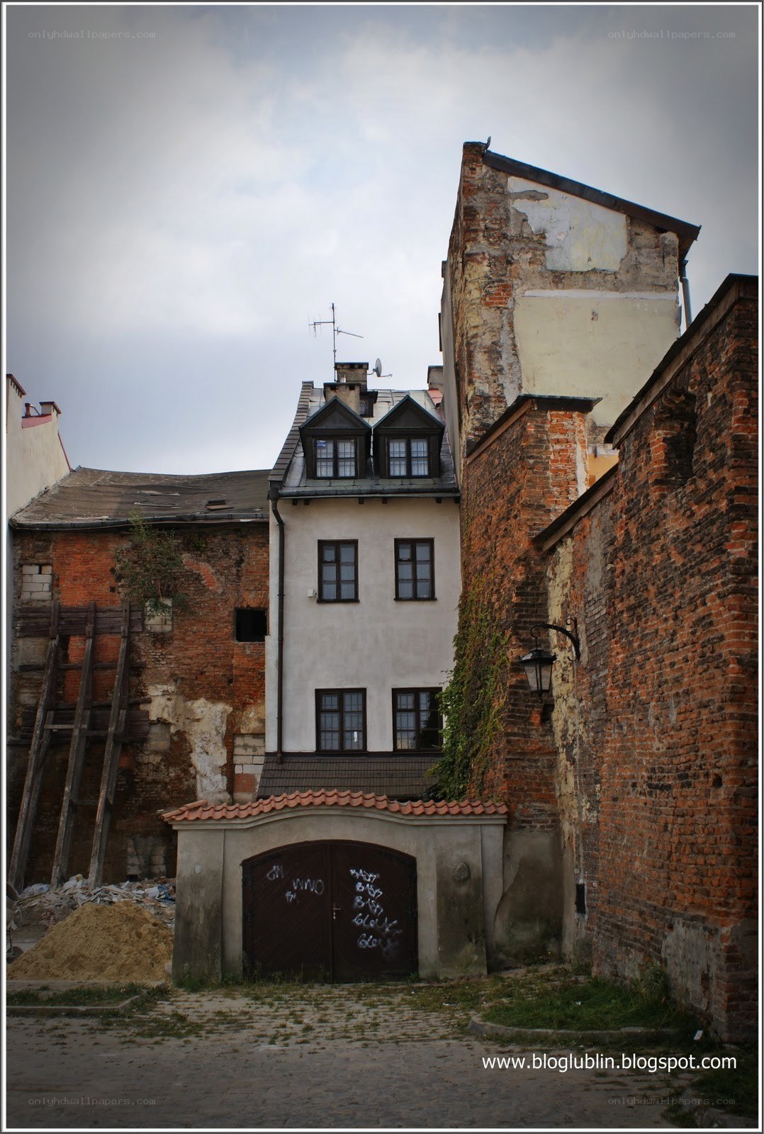 Old buildings in Lublin