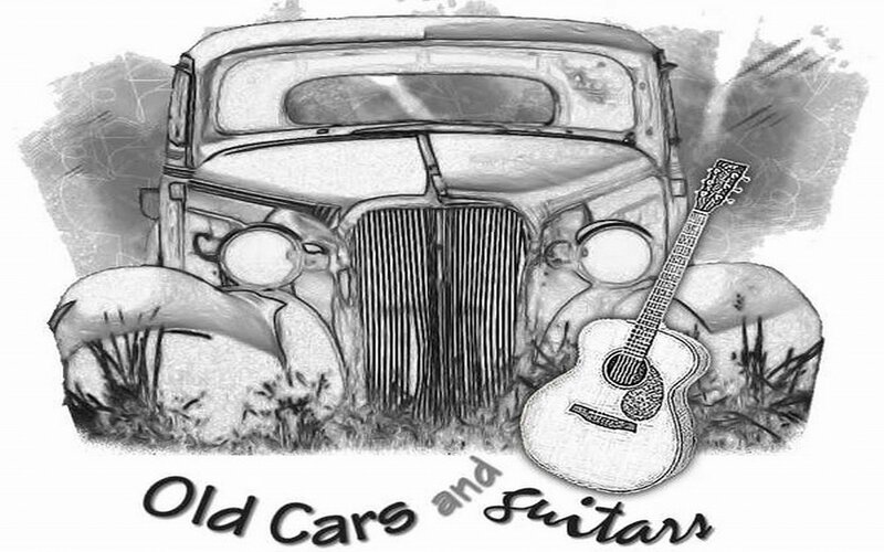 Old Car and Guitar