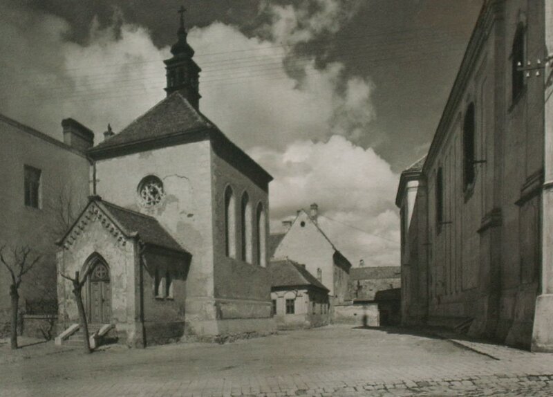 Old church in a European town