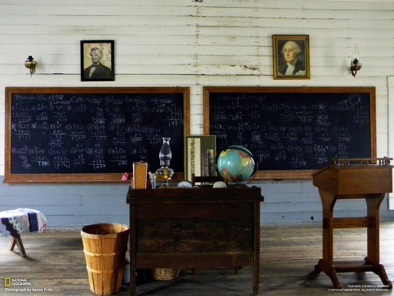 Old Classroom Interior