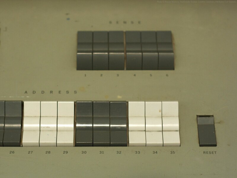 old computer control panel