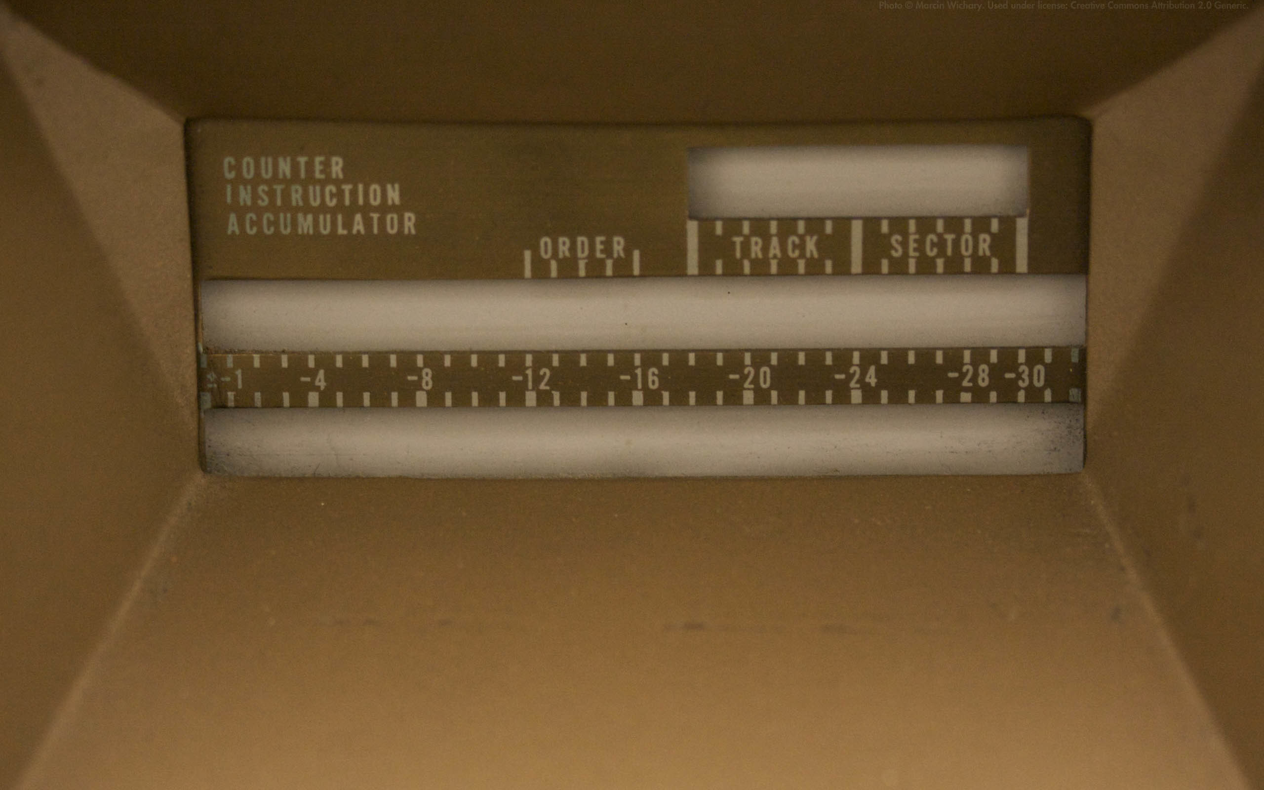 old computer control panel