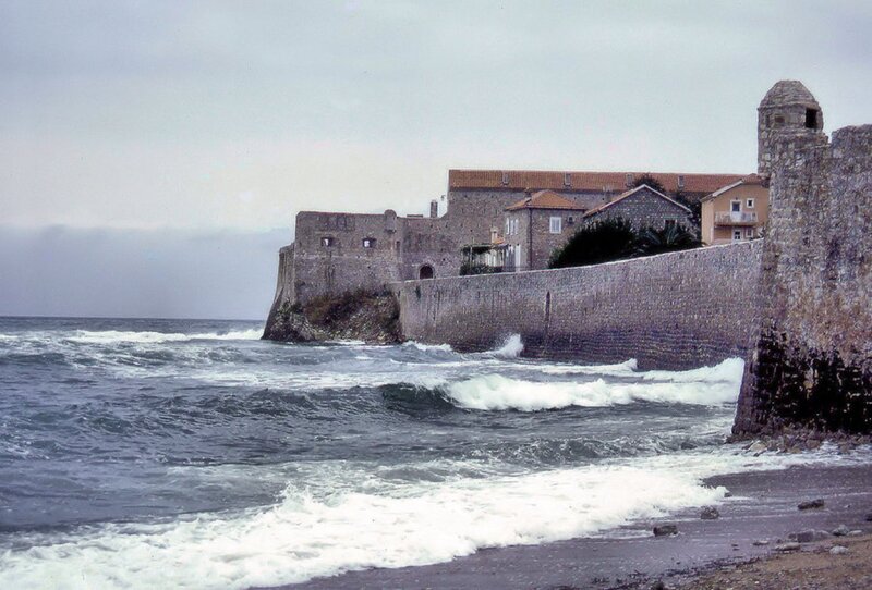 Old fortress by the sea
