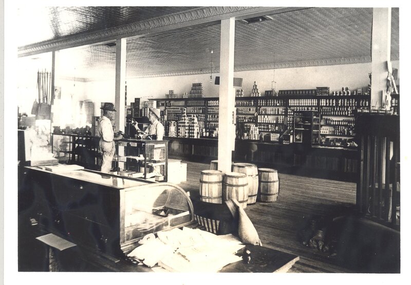 Old general store interior