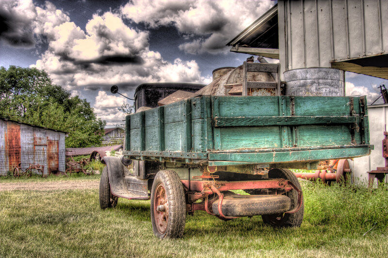 Old Green Truck