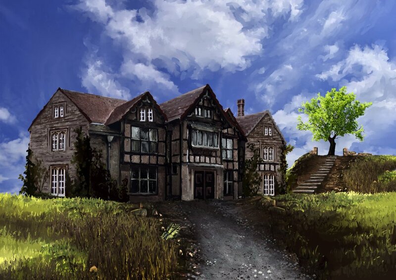Old House in Countryside