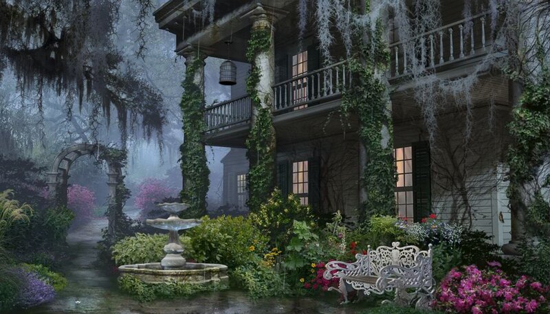 Old House in Garden