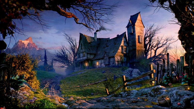 Old House on a Hill