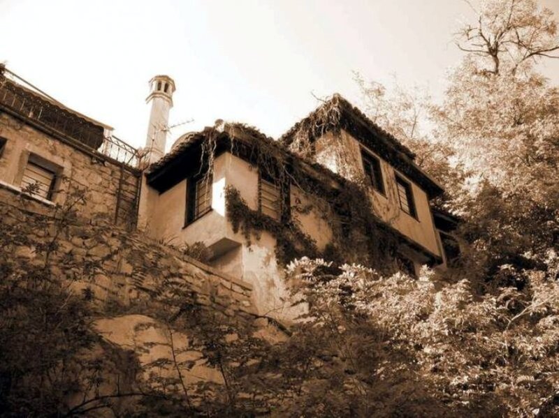 Old House on Hillside