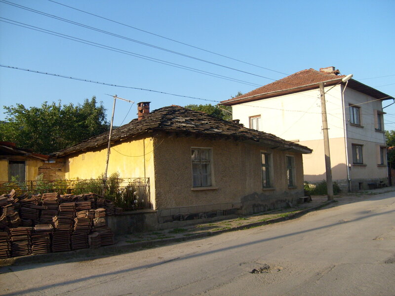 Old Houses on a Street
