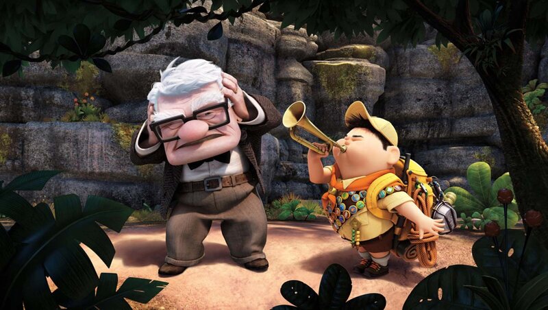 Old Man and Boy Scout