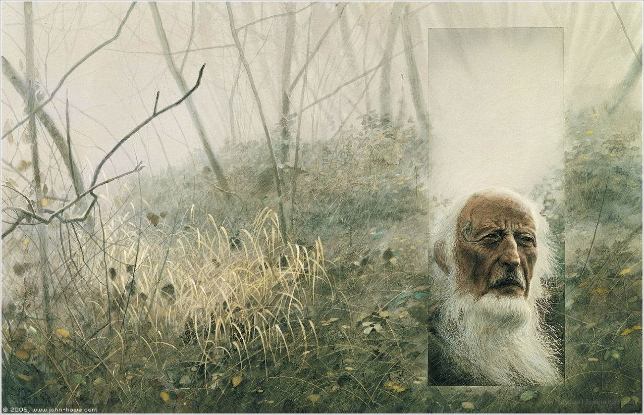 Old Man in the Fog