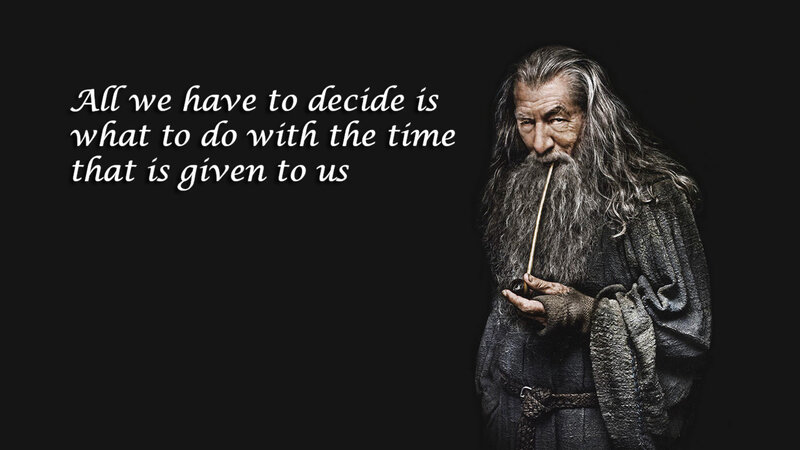 Old Man with Long Beard — Black