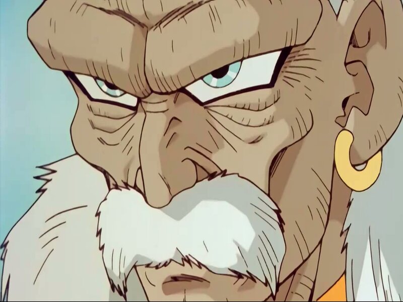 Old Man with White Beard — Brown