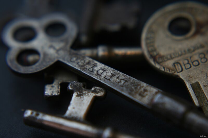 Old Metal Keys