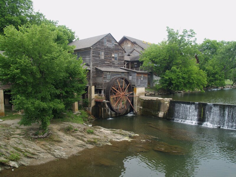 Old mill by the river