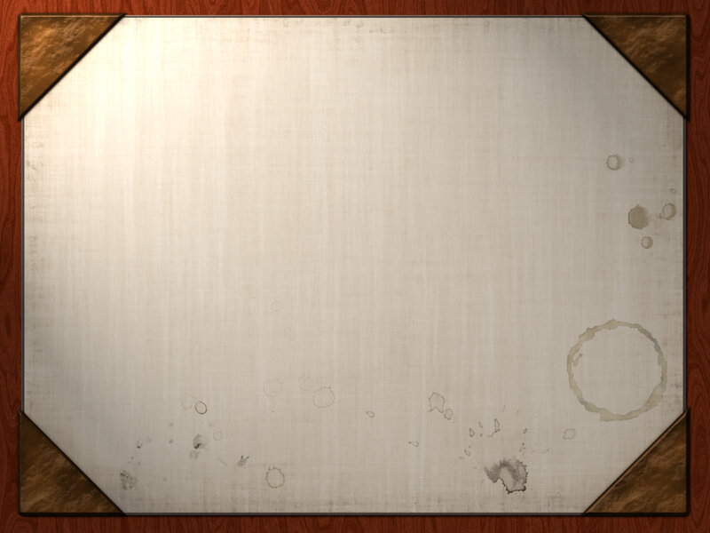 old parchment with stains
