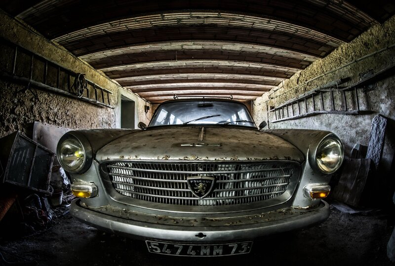 Old Peugeot Car