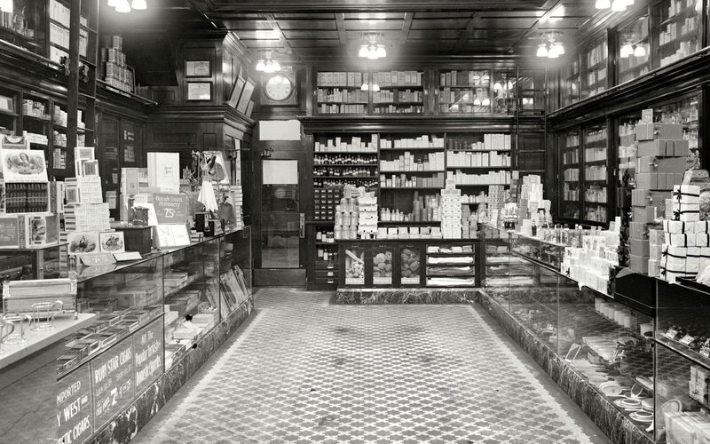 Old Pharmacy Interior