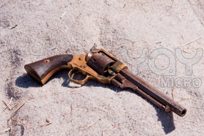 Old Revolver on Ground