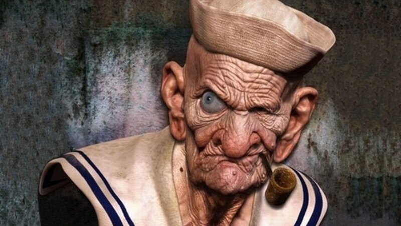 Old Sailor Man — Beige