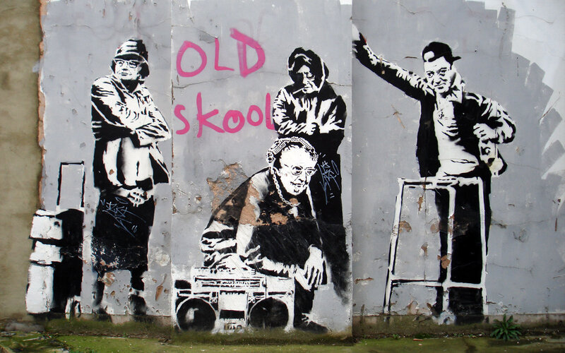 Old Skool Graffiti Art
