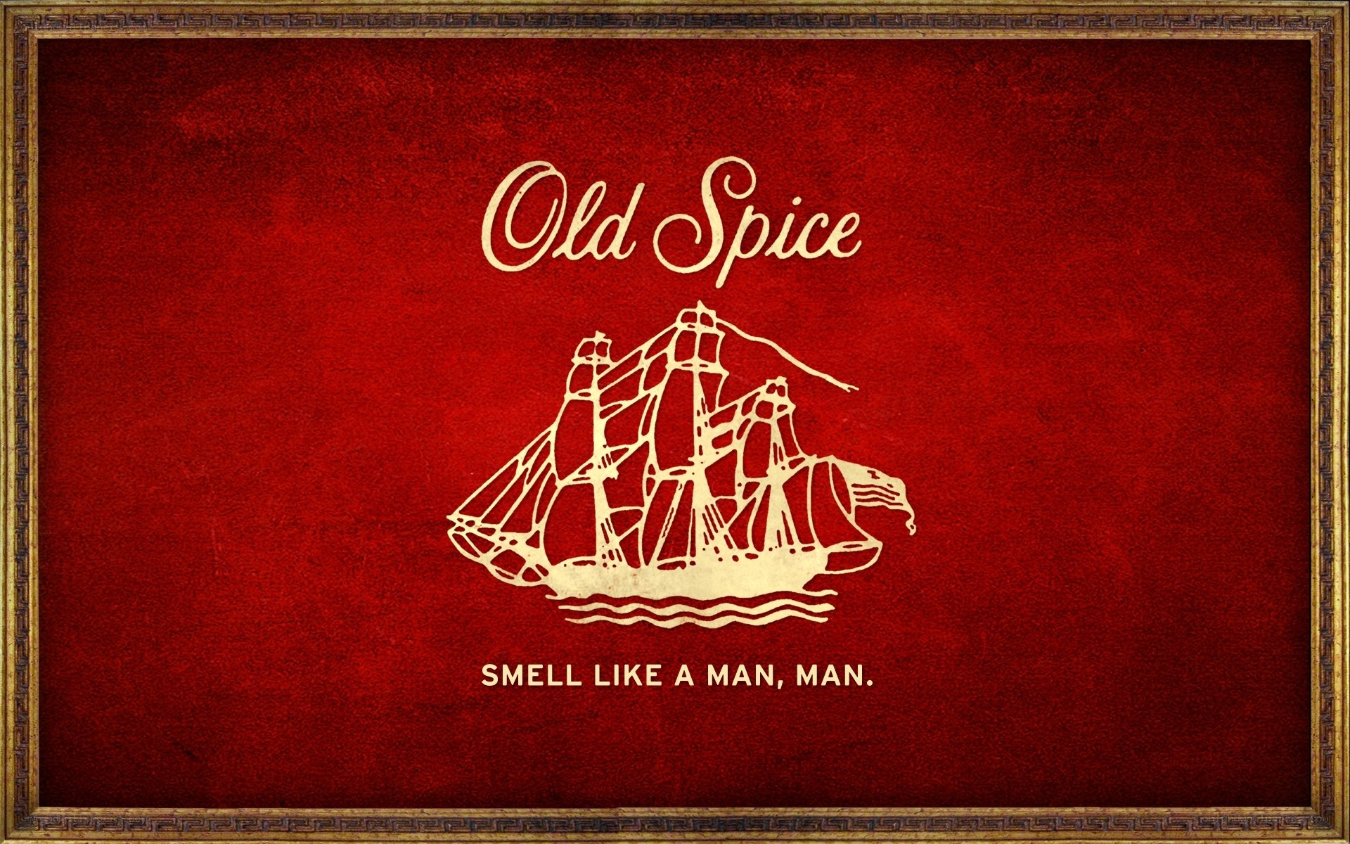 Old Spice ship logo