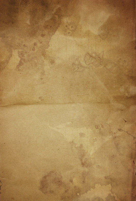 Old Stained Paper — Brown, Aged, Photograph