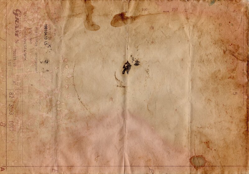 old stained paper document