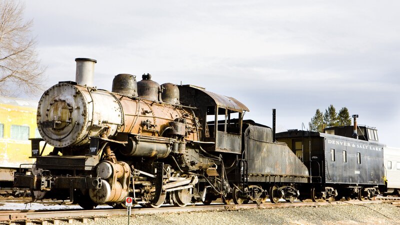 Old Steam Locomotive