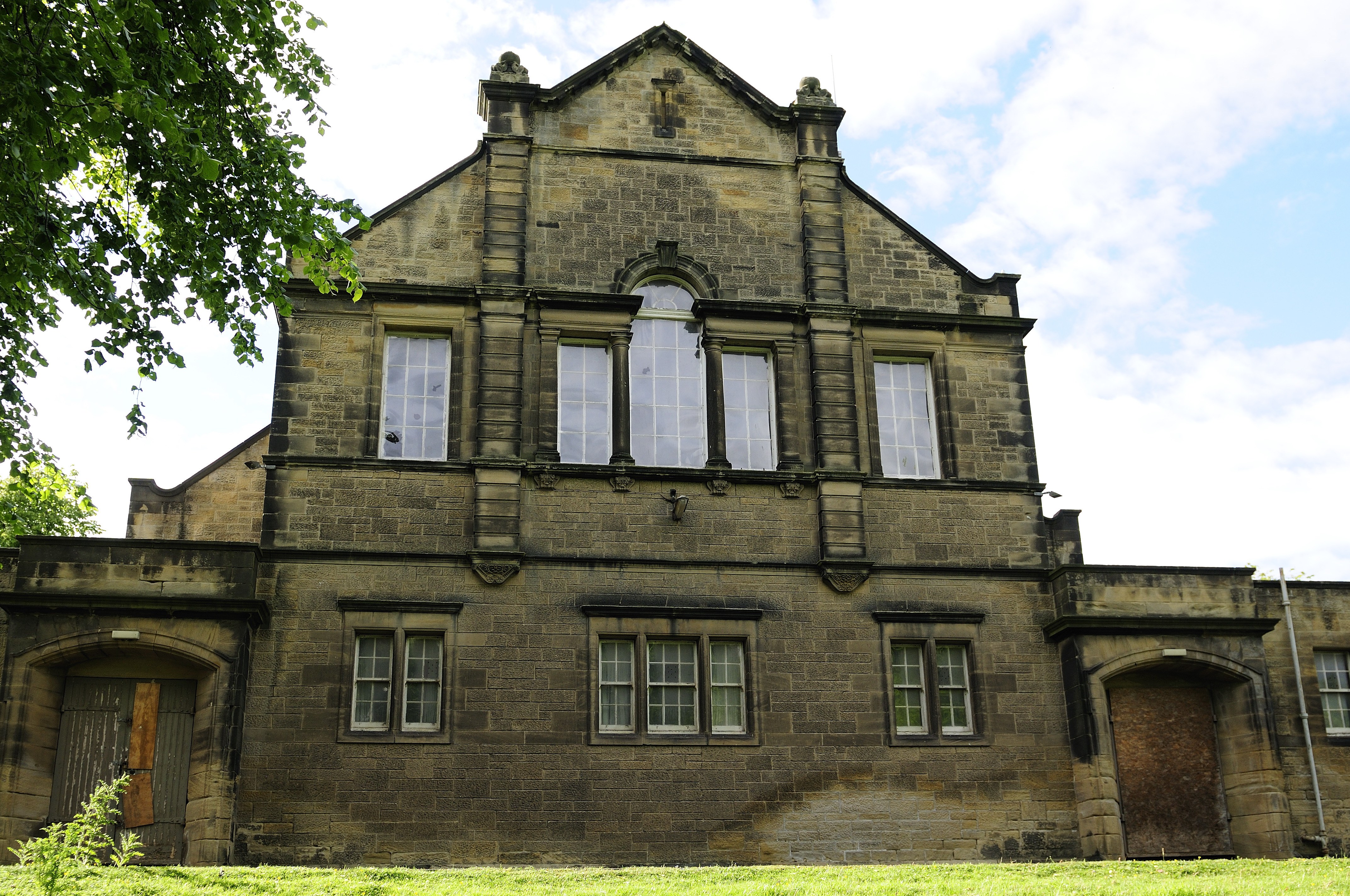 old stone building exterior