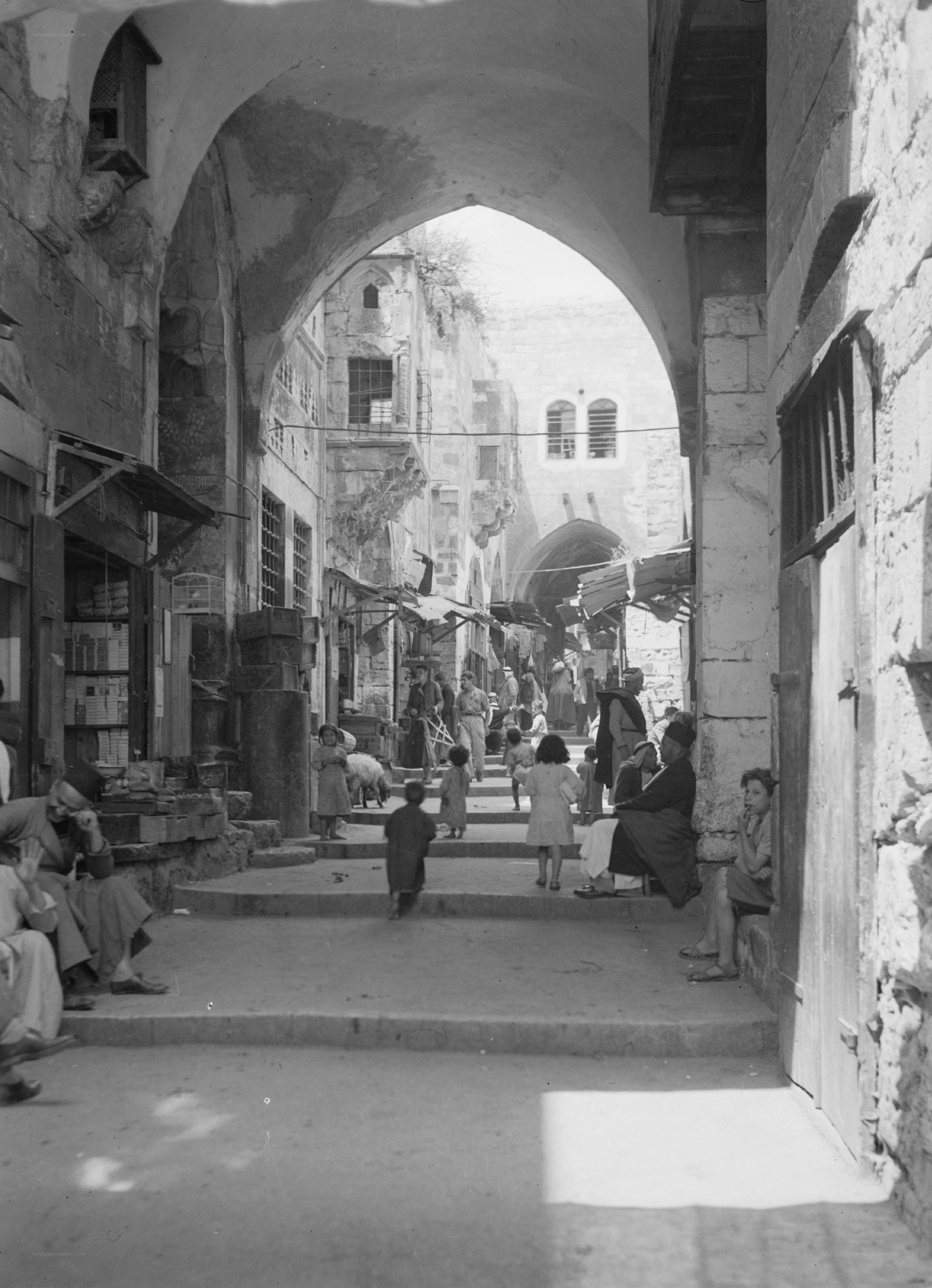 Old street in a Middle Eastern city