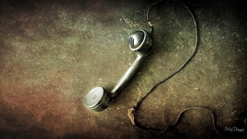 Old Telephone Receiver