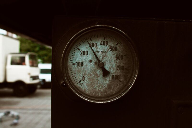Old Temperature Gauge