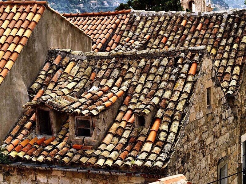 Old Tiled Rooftops
