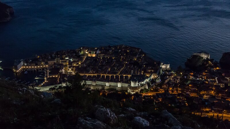 Old Town at Night