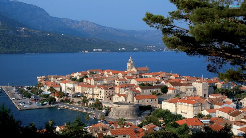 Old Town by the Sea — Blue
