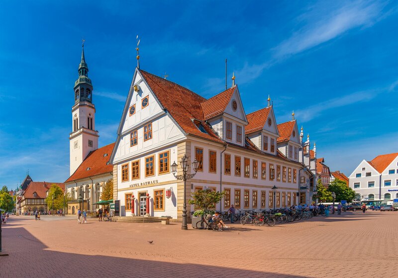 Old Town Hall Building — Blue