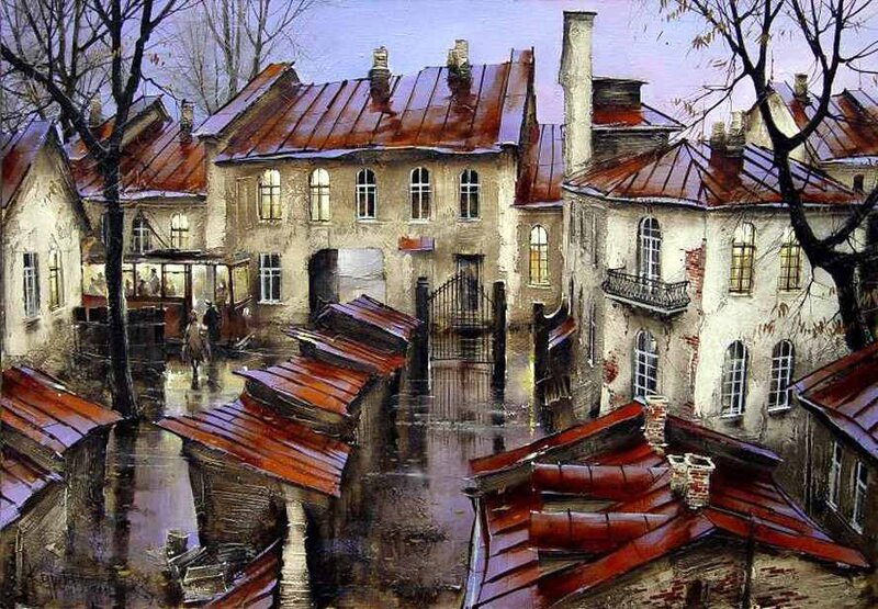 Old Town Rooftops
