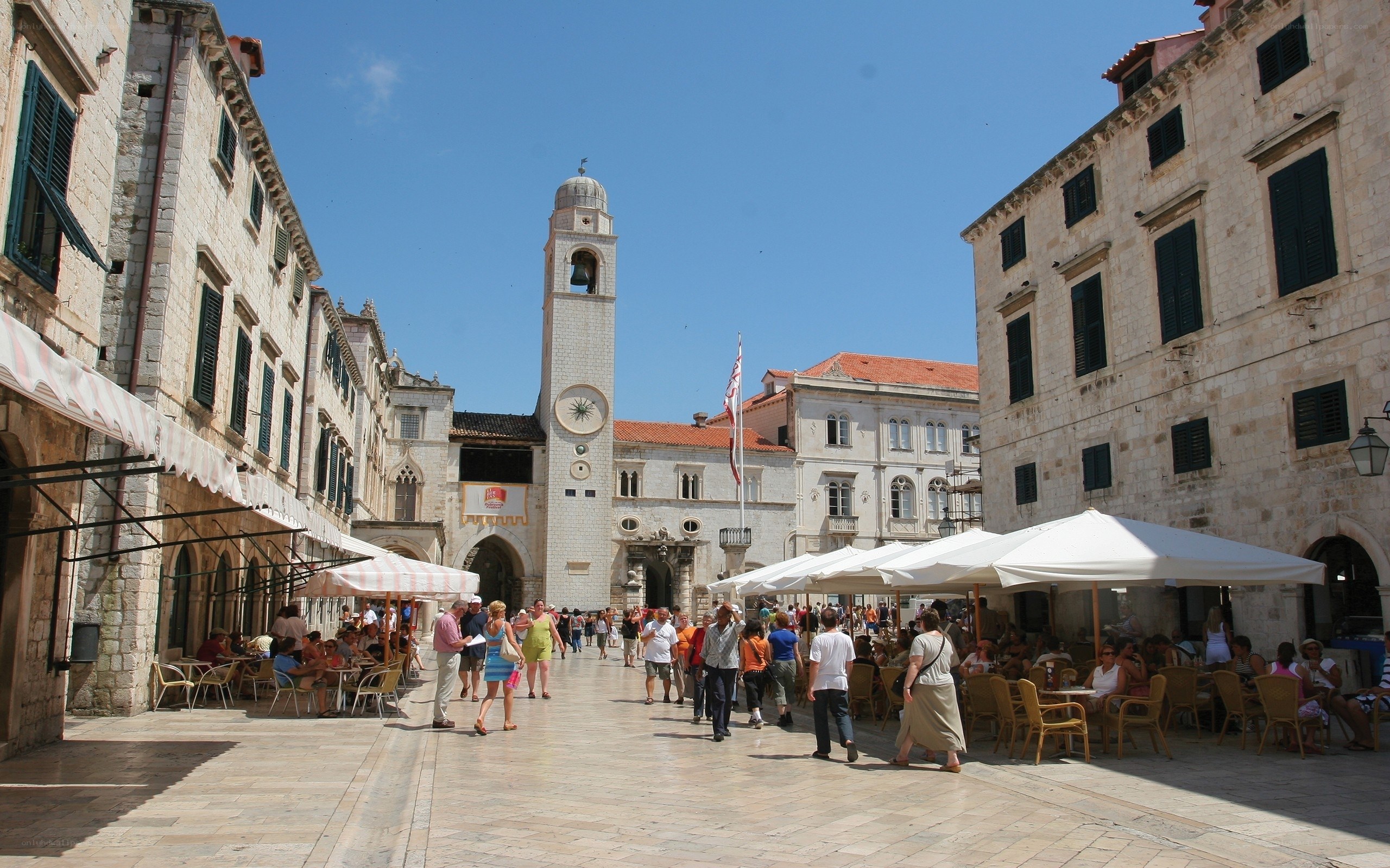 Old Town Square in Dubrovnik