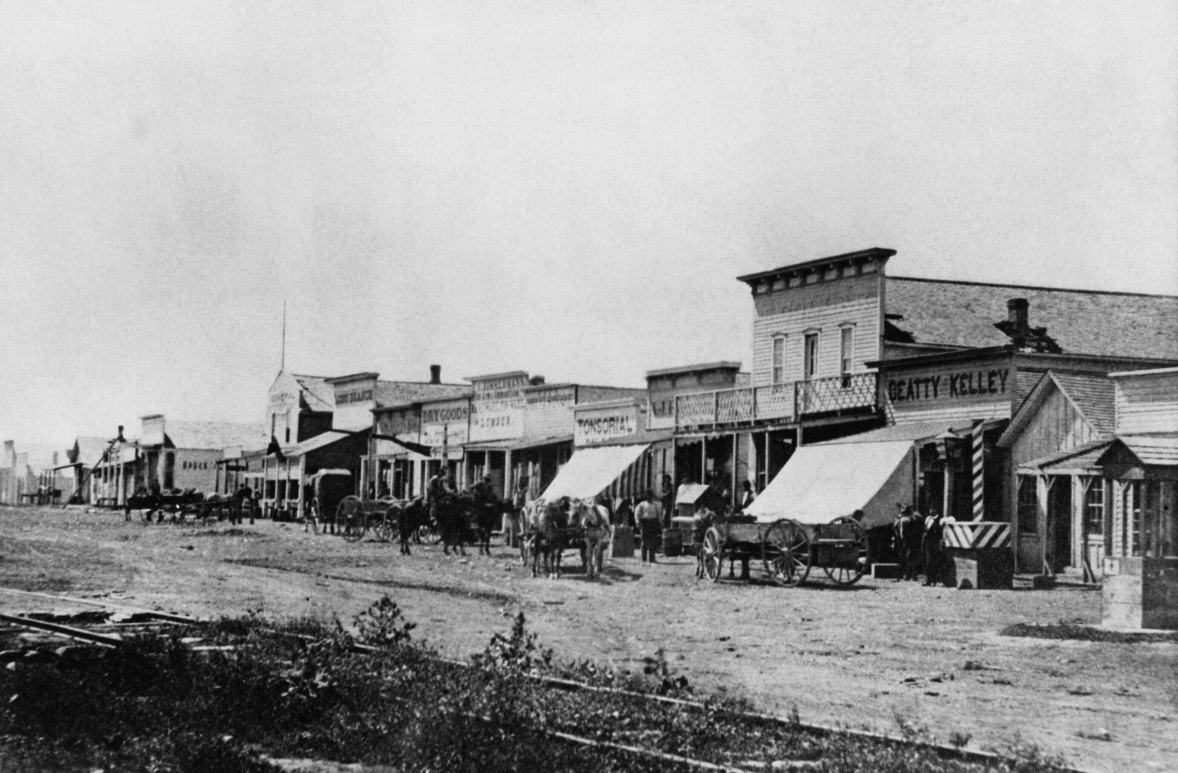 Old town street scene